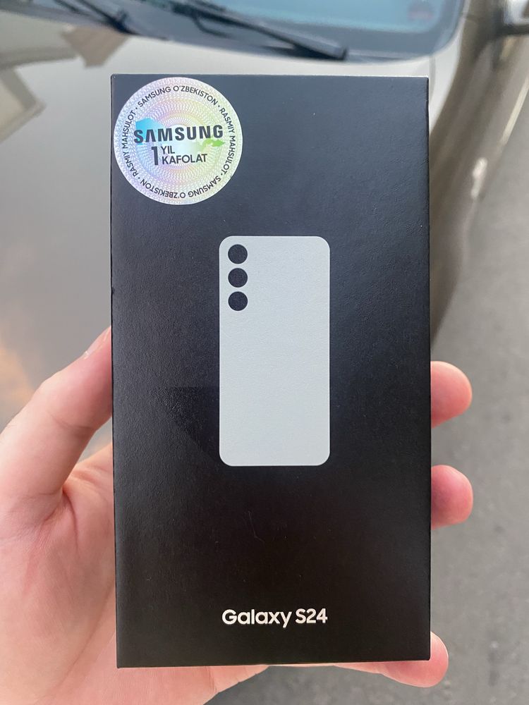 продается новый самсунг s24 “marble gray” цвета