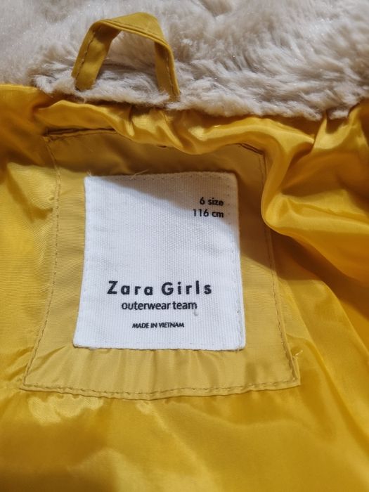 Geaca Zara girls 116cm