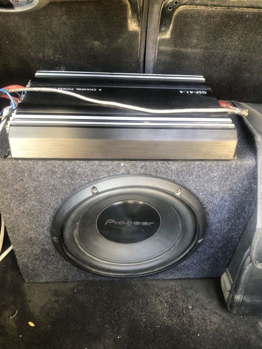 Продам сабфубер и уселок в отличном состоянии