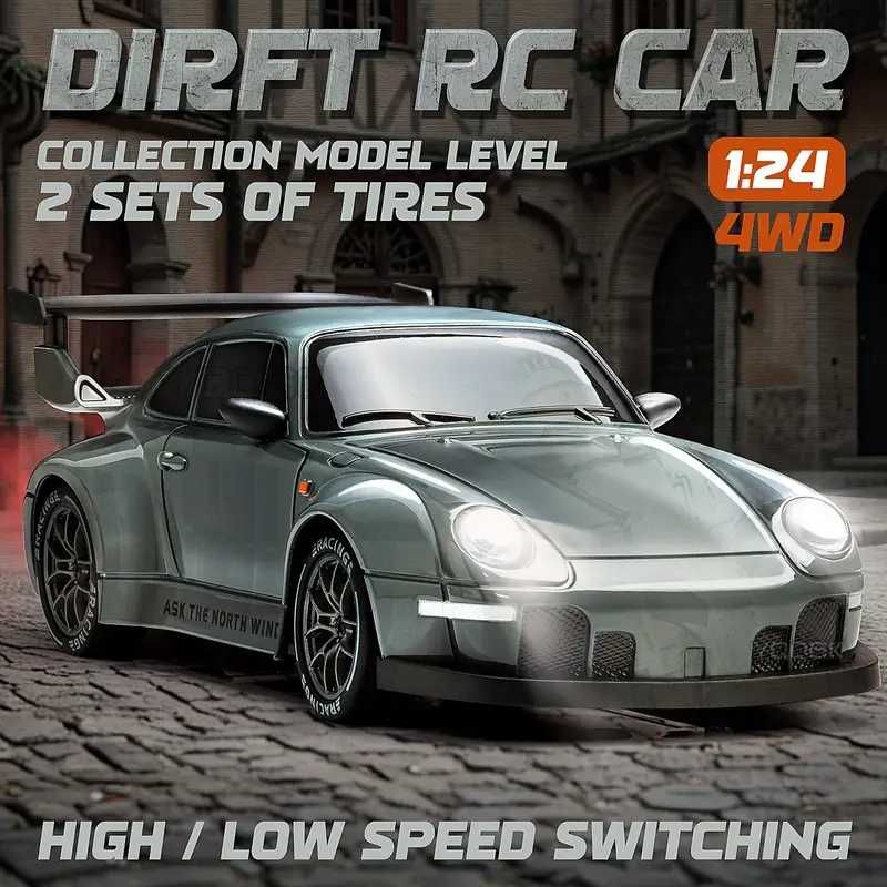 RC Дрифт Количка с Дистанционно Управление Porsche 993 ТОП ЦЕНА