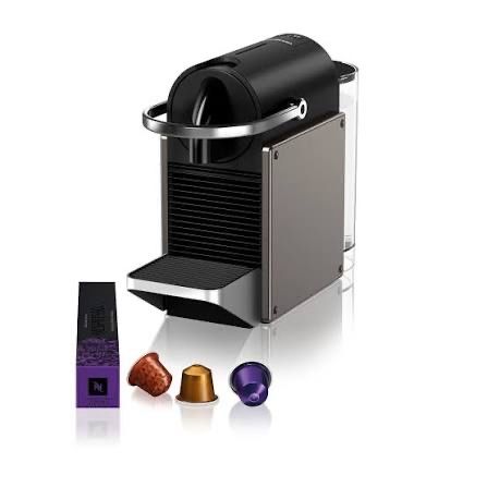 Nespresso - Pixie, C62-EUTINE-S, 19 bar, 0.7 l, Titan