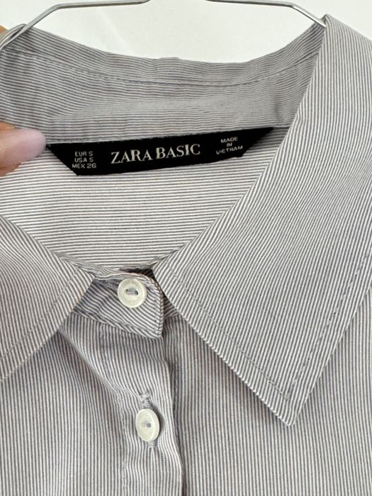 Cămașă Zara în dungi fine