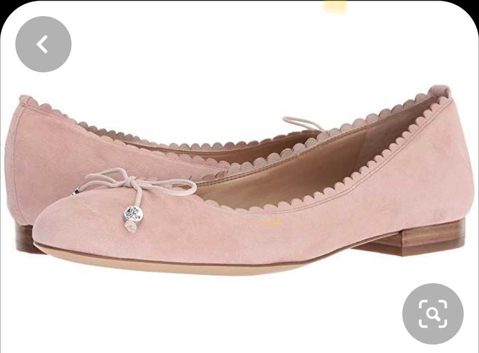 Balerini Lauren Polo Ralph Masura 38,5 aproape noi Piele Roz Pudra