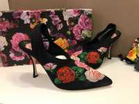 Dolce Gabbana pantofi dama 38,5 originali, full box, retail 595 euro