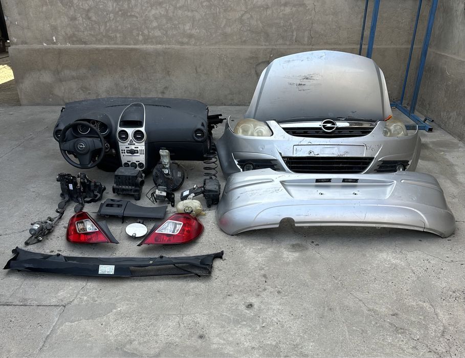 Опель Корса Д Opel Corsa D Ноускат Мотор Коробка Торпеда Автозапчасти