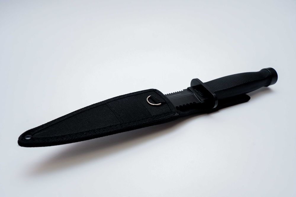 Tактически нож Охотник + текстилен калъф, ножове за гората