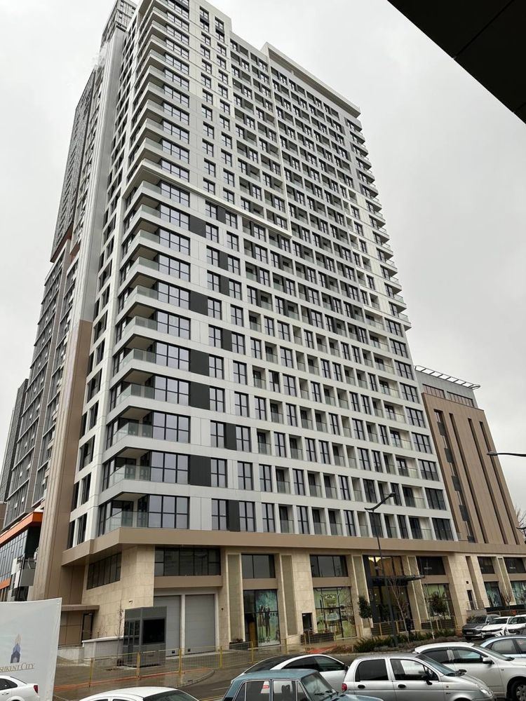 Tashkent City Новостройка Nest One 2 комнатная 8 этаж, 45м2.Евроремонт