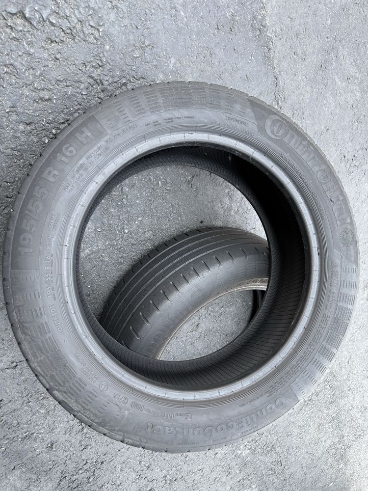 195/55 R16 CONTINENTAL EcoContact 87H anvelope vara 4 buc