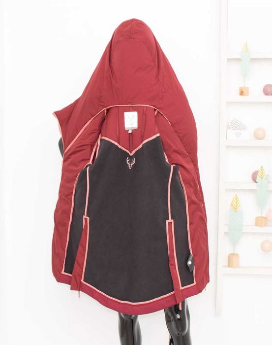 Kari Traa VOSS CASUAL JACKET дамско яке парка пухено хибрид червено XS
