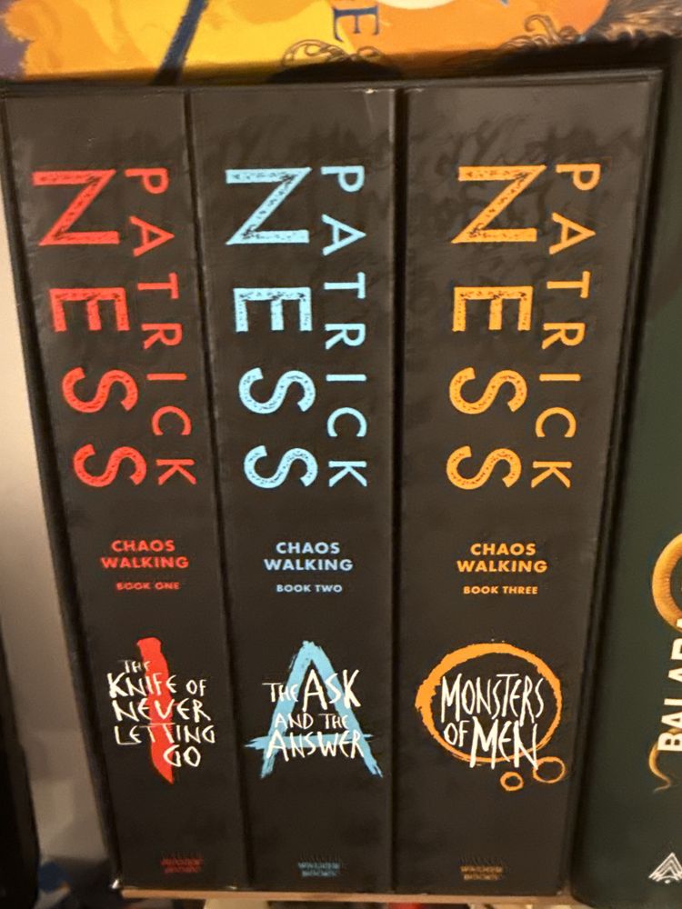 Vand Box Set Trilogia Chaos Walking de Patrick Ness