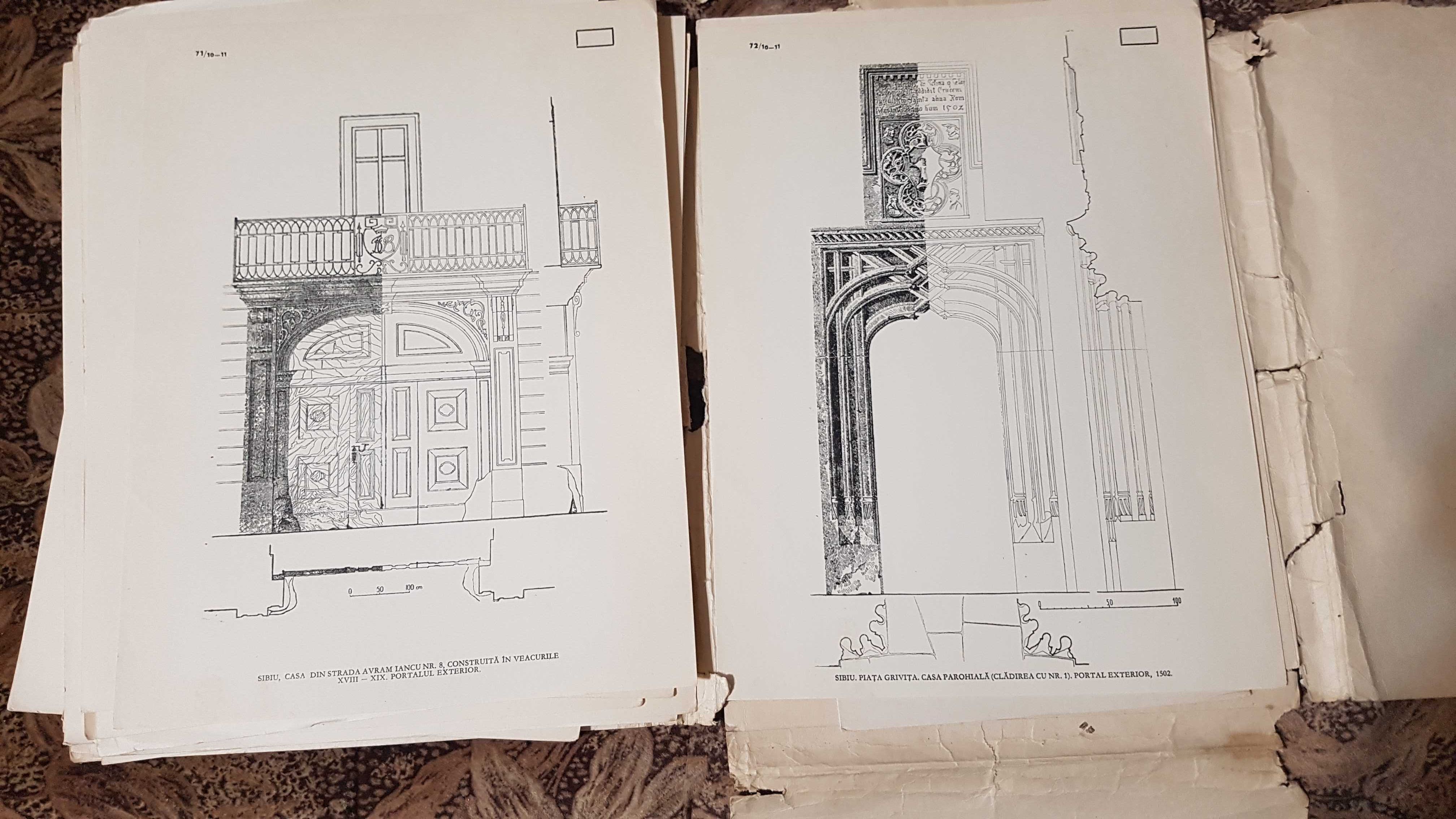 Documente de arhitectura. Ansamblul urbanistic SIBIU