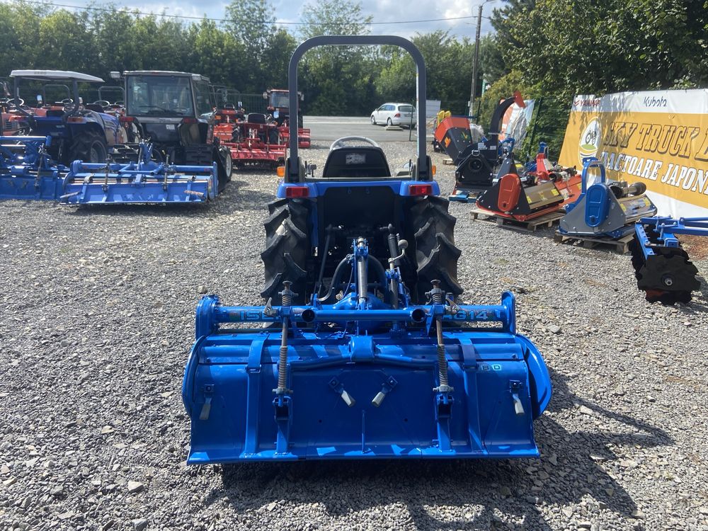 Tractor japonez Iseki Sial 243, 24cp, 4x4, servo + freza