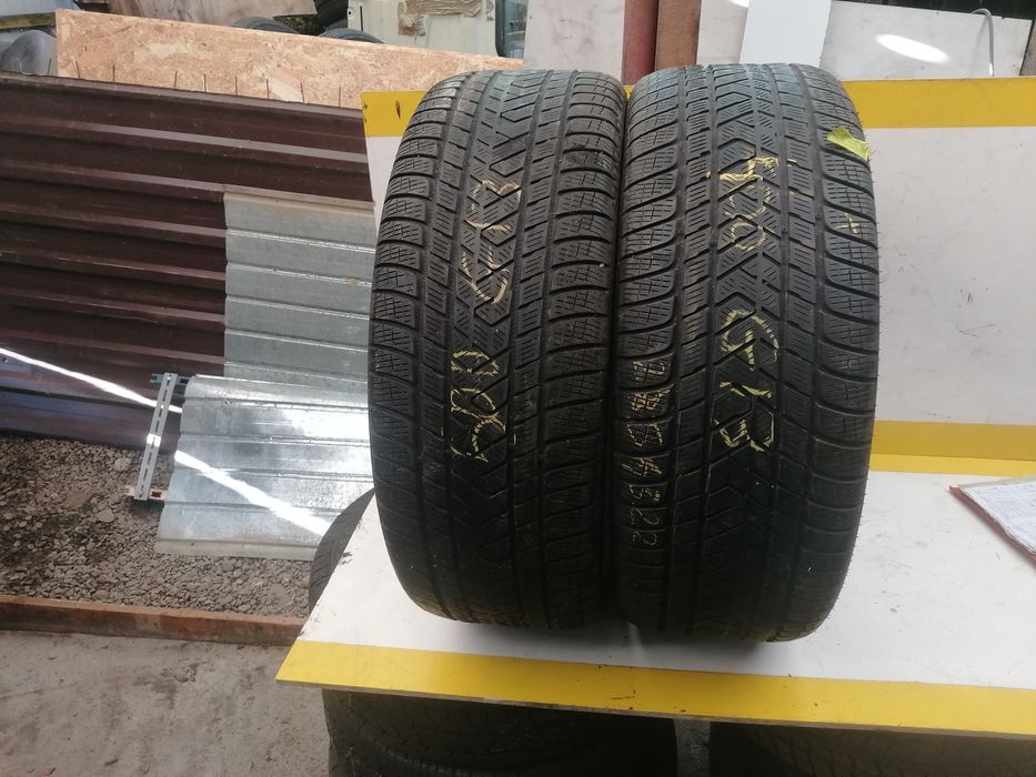 285/45/22 2*PIRELLI iarna 114v dot 1919.   5,11 mm