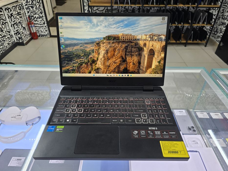 Acer Nitro core i5 12450H озу 16gb ssd512gb Rtx4050 6gb