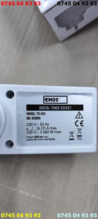 priza prize programabile 3680W 16A noi in cutie pret pe bucata