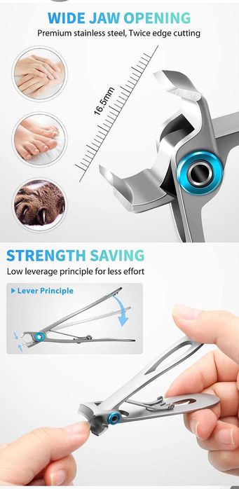 Прецизна голяма професионална Нокторезачка 9см, отвор за рязане 16,5мм