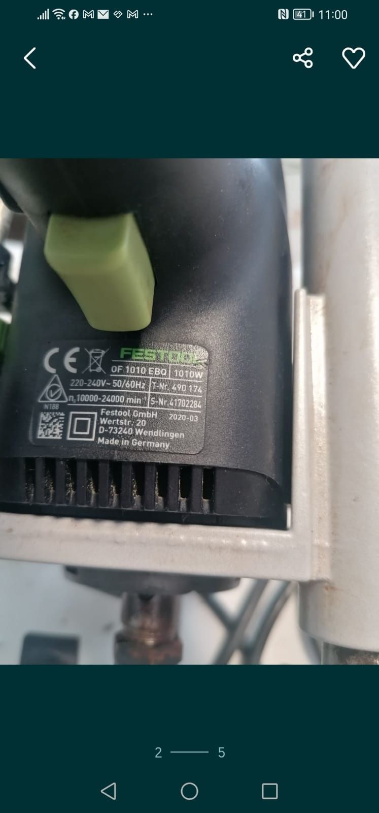 Freza festool of1010 ebq,an 2020