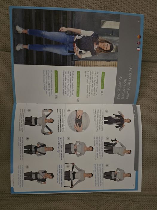 Ергономична раница-слинг