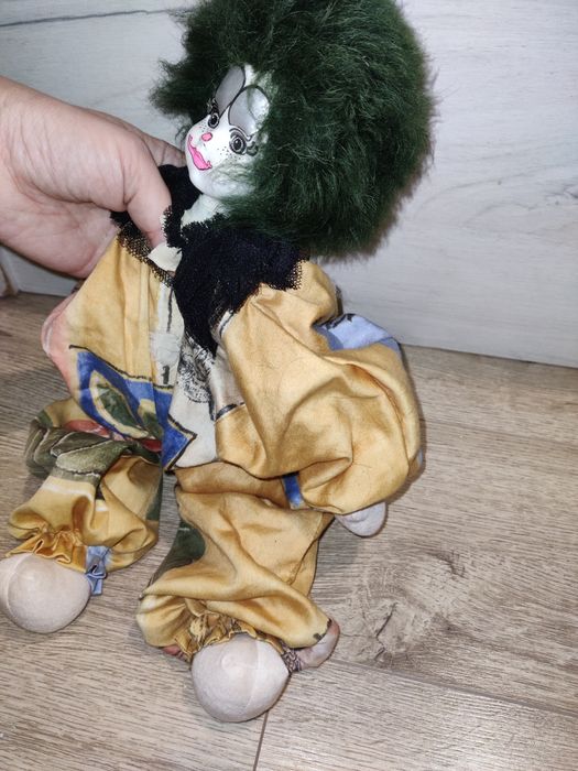 Păpușă clovn cu nisip