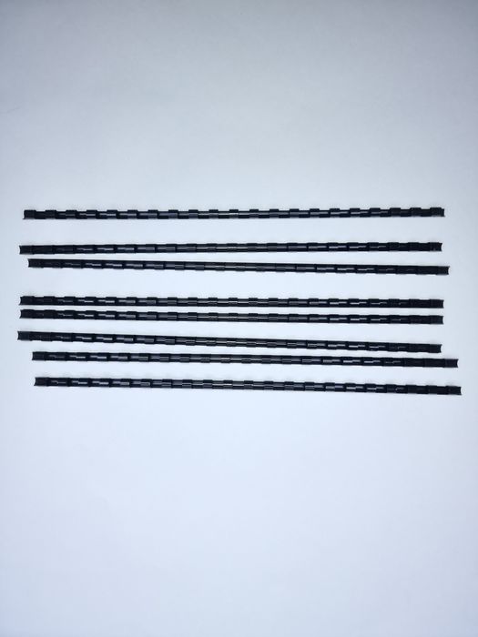 Пружины для переплета пластиковые  6 mm.