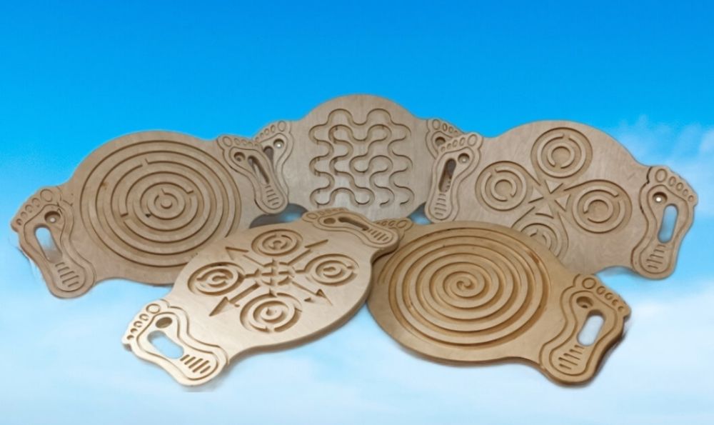 Балансировочная доска с лабиринтом