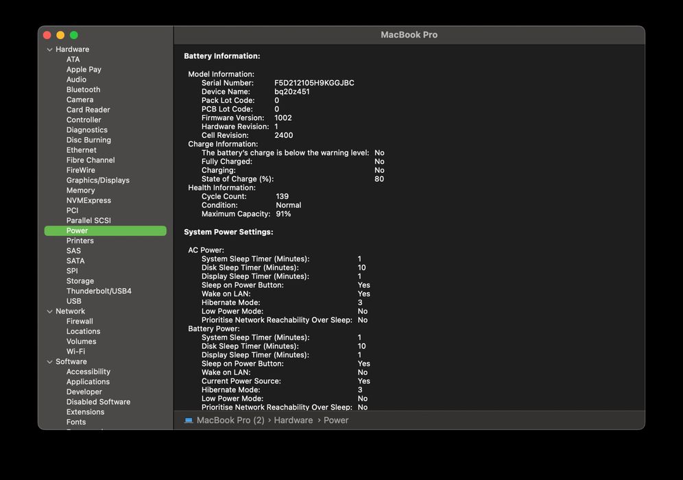 Macbook PRO M2 SSD512GB, 8GB-RAM, functioneaza pefect