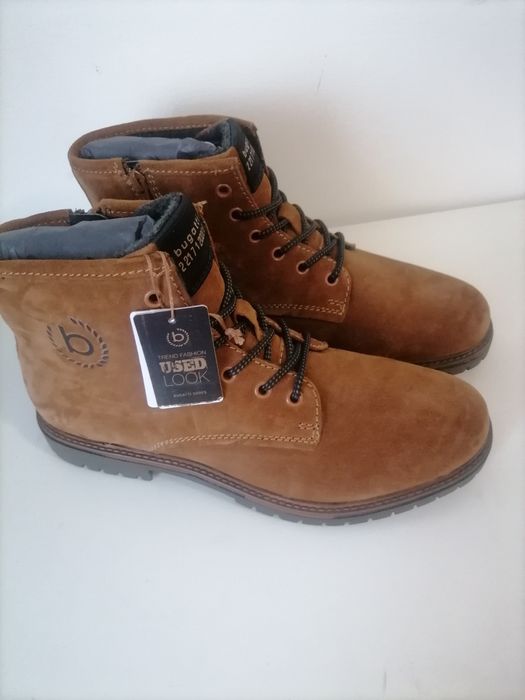 Ghete bugatti noi. Piele naturala nr 42