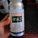 Solutie polimer/ solutie polish faruri auto