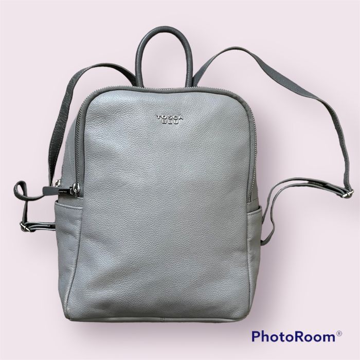 СКИДКА! Кожаный рюкзак Tosca Blu, оригинал, Италия