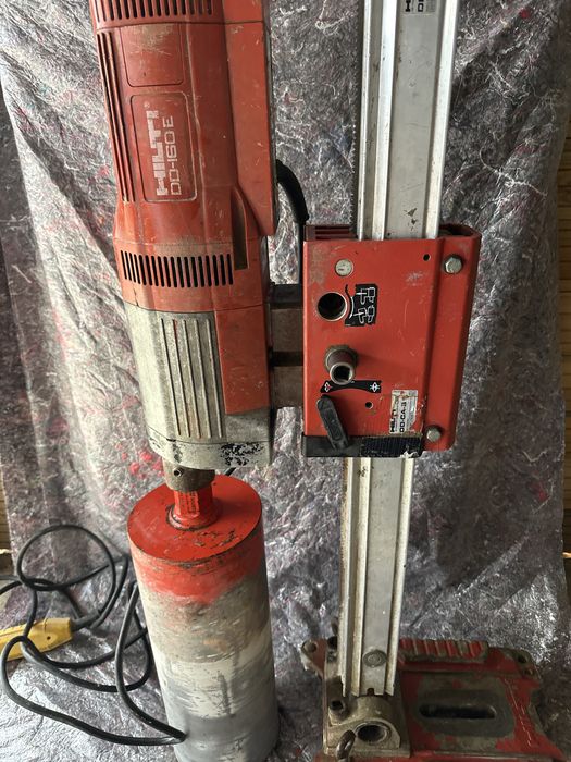 Carota hilti dd 160 e cu suport perete cu inclinatie reglabila
