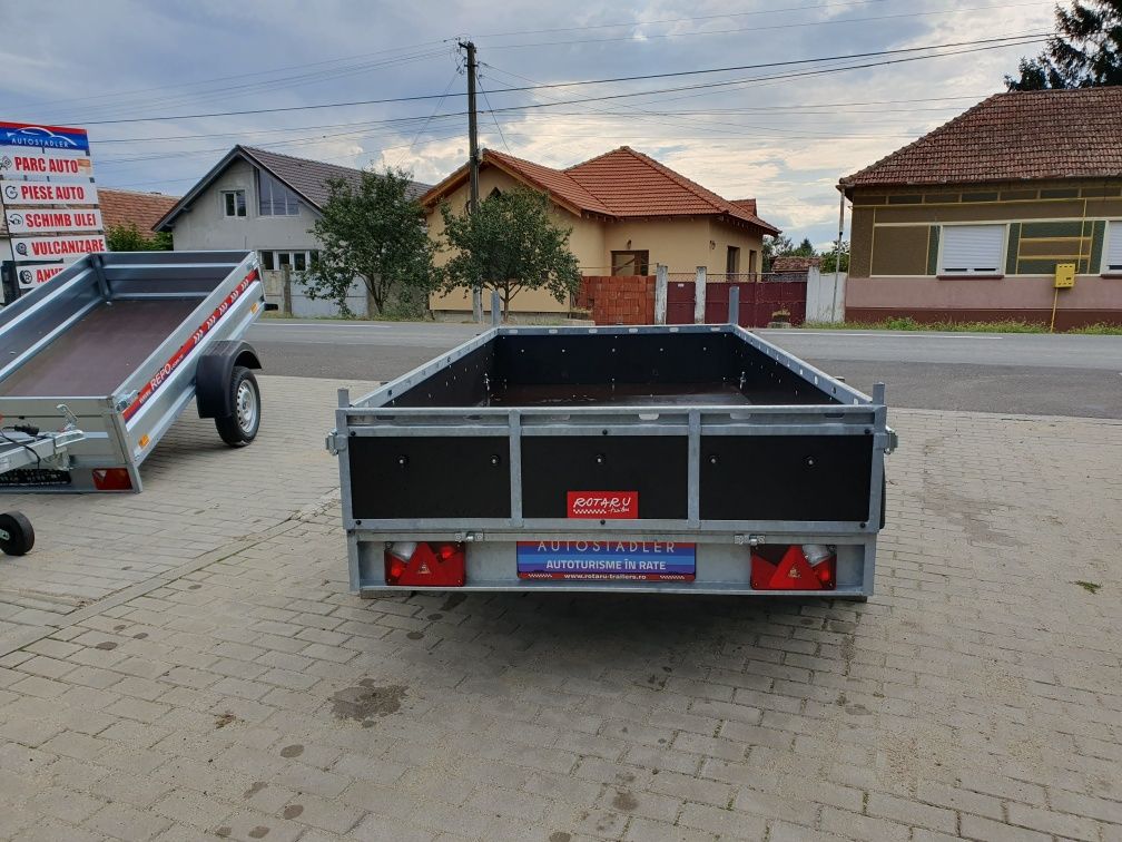 Remorca Rotaru Trailers M 4 tandem 750kg 3m/1,43m