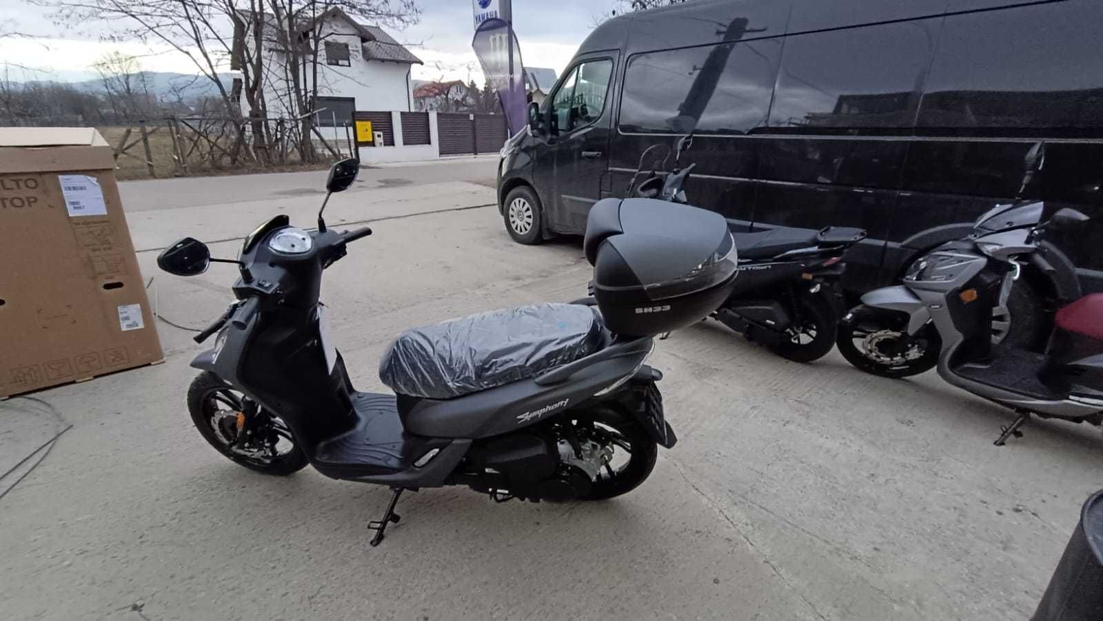 SYM Symphony 125 nou-se conduce cu B-in stoc EST BIKE Campina