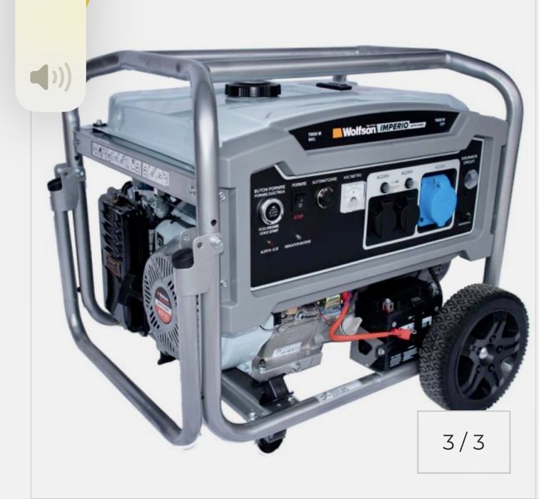 Generator curent 8,3KW Wolfson Imperio vps11050 + kit sutomatizare