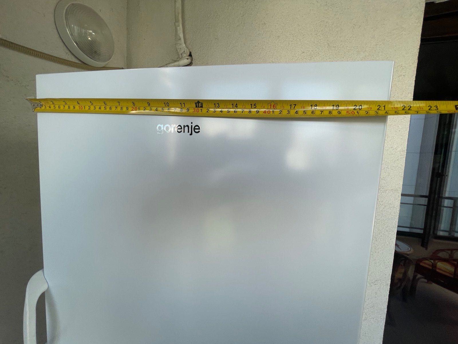 Фризер Gorenje FN4172CW – 169 см, No Frost, без следи от употреба