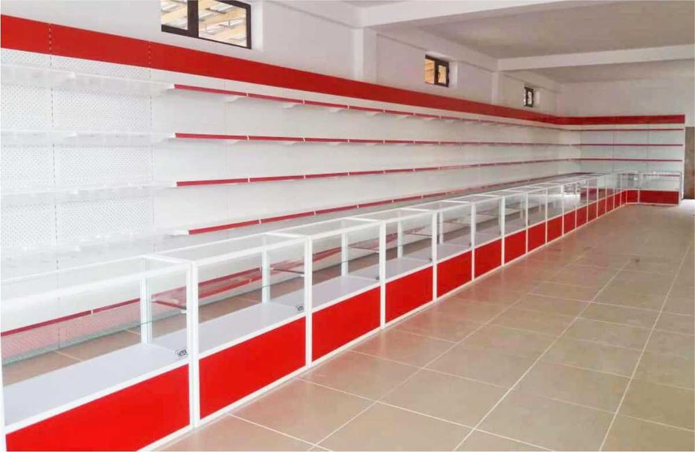 Торговое оборудование для магазина, стеллаж, прилавок витрина shto