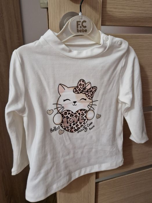 Blanita si bluza fetite marimea 92 (1,5 ani)