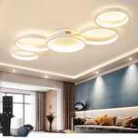 Lustra smart led 50 W, 6000 LM,cu aplicația Alexa, Google Home