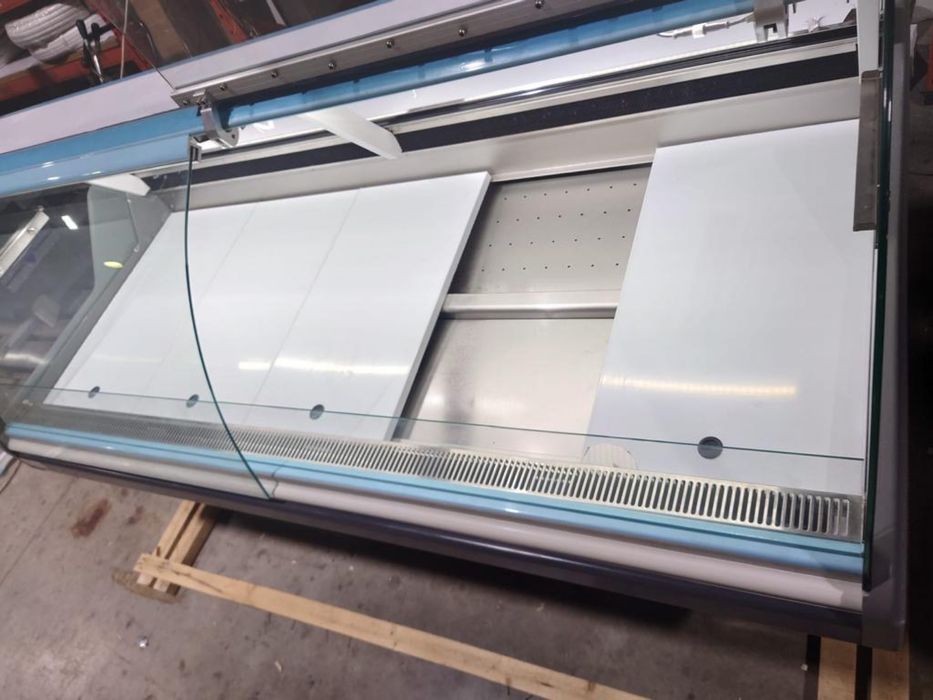 Vitrina orizontala NARO 150cm / INOX / Ventilata