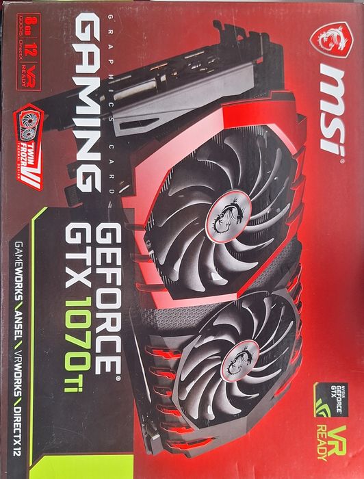 GPU :GTX 1070ti + CoolerMaster 600w psu