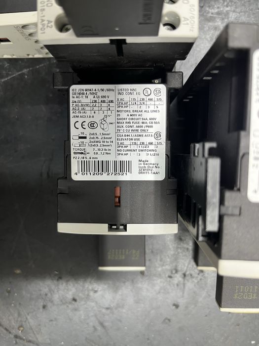 Contactori si breakere Siemens