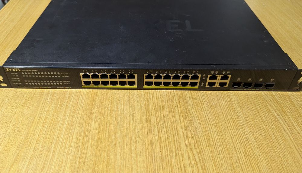 Switch ZYXEL GS192024HPV2 24-PORT POE
