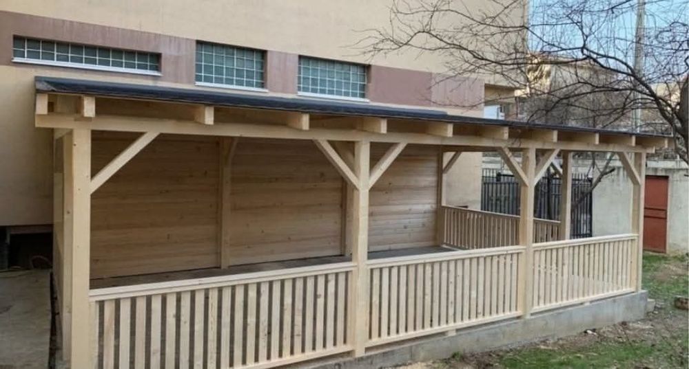 Executăm orice model de foisoare si terase din lemn