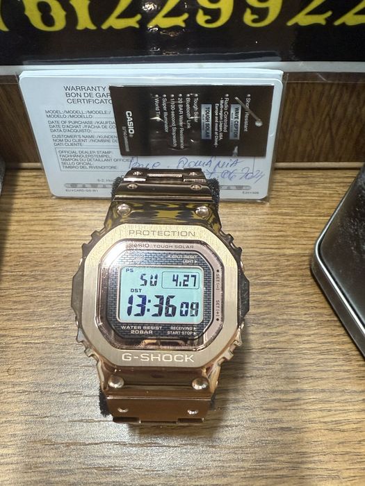 Ceas G-SHOCK Tough Solar model: GMW-B5000 Full Box, AMANET NO LIMIT.