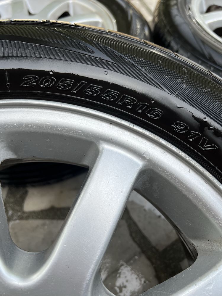 Лети джанти 16” с летни гуми 4х108 ЦО 65,1 Ситроен Пежо