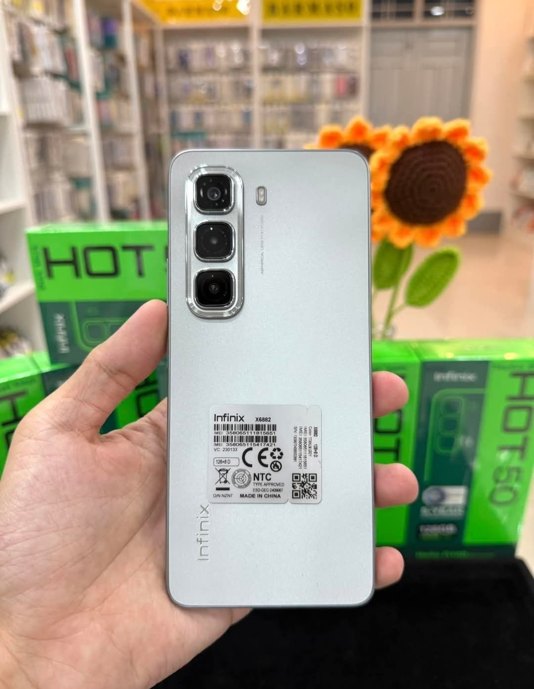 Bepul dostavka infinix hot 50