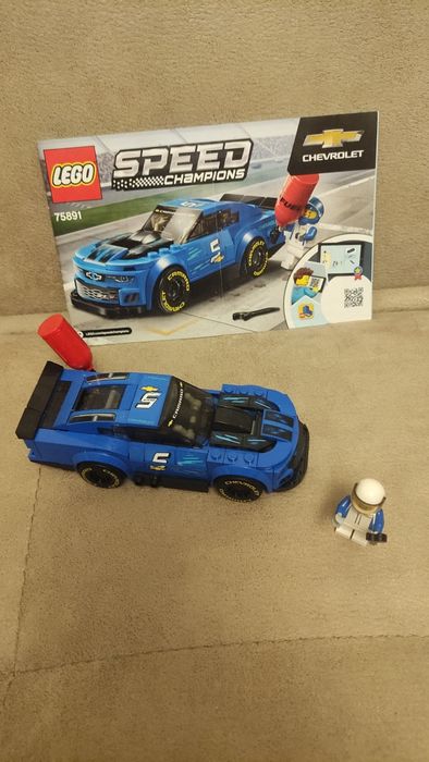LEGO Speed Champions 75891 - Състезателна кола Chevrolet Camaro ZL1