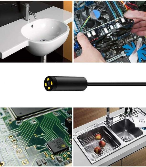 Ендоскоп камера Inskam 108A Автоматичен фокус 5MP HARD 1944P IP67