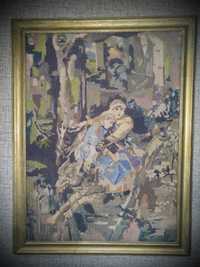 Вышитая Картина (Иван Царевич и Серый Волк) 1920-е