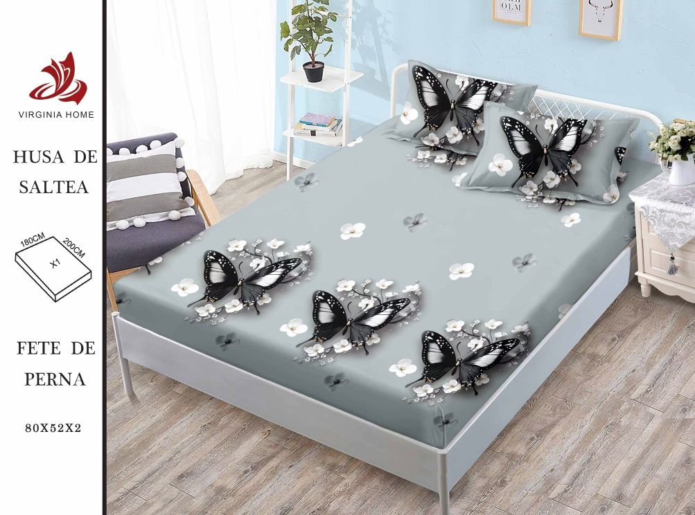 Set lenjerie cu husa de saltea PREMIUM