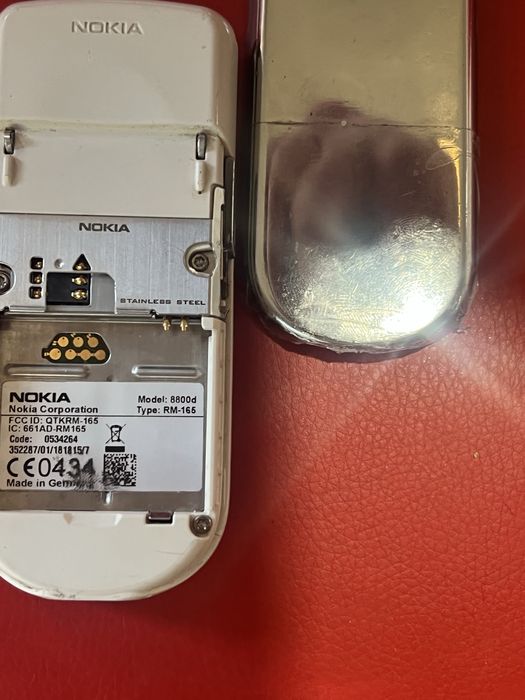 TOP TOP NOKIA 8800 silver edition